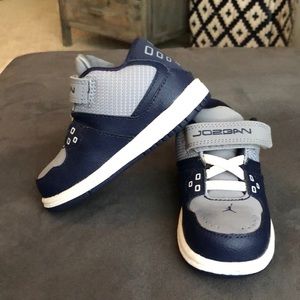 Baby boy Nike air Jordan shoes 6c